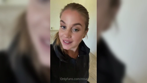 Swedish girl rosajosefin blowjob