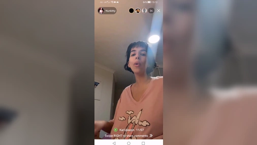 Australian Thot Aidelcorners Gets Naked on Livestream
