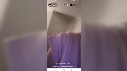 Australian Thot Aidelcorners Gets Naked on Livestream