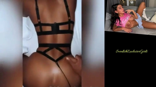 Norwegian Ex On The Beach Star Caroline Nitter fucked  from behind