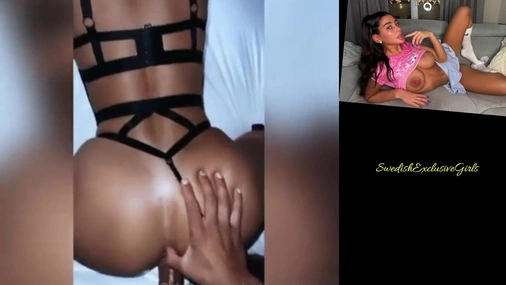 Norwegian Ex On The Beach Star Caroline Nitter fucked  from behind