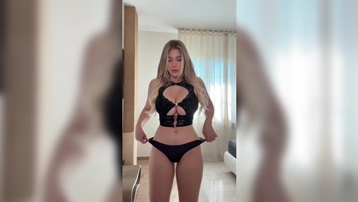 Gorgeous Blackwidof in Slutty Outfit