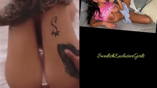 Swedish Tattooed Babe KattPaow Doggystyle & Missonary sex