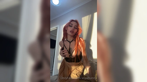 Stormy In Sexy Lingerie Strips