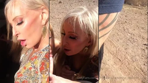 Swedish Bella & Ophelia Vixxxen Offentlig trekant
