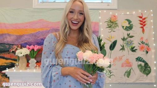 Gwengwiz Gets Fresh Flowers And Facial