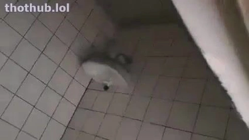 Slut Caught Riding Strangers Dick in Bathroom