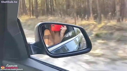 Fiamurr Hot Sextape in Public Woods