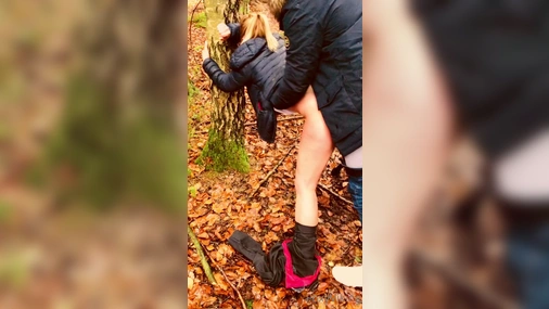 Foxy Viking Getting Dicked Down in Public