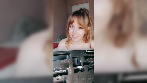 Cute Swedish Chick Alice with Small Tits