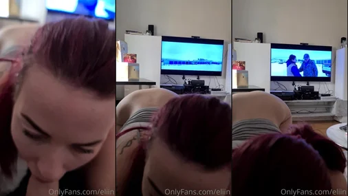 Svenska Eliin Blowjob-teaser