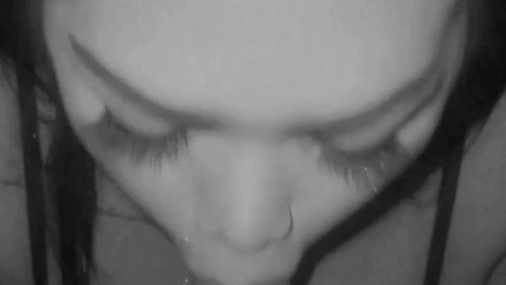 Swedish Amateur Filming Herself Giving a Blowjob
