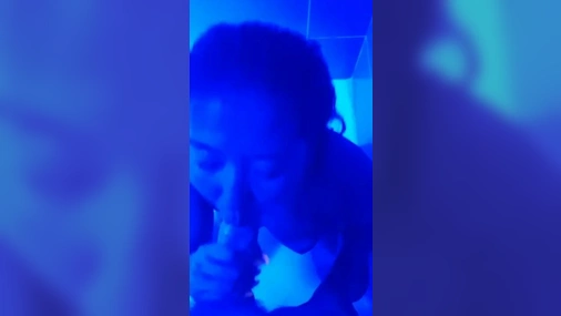 Swedish Asian Wife Giving Blowjob