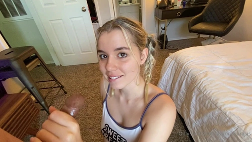 Harley West Fucks Missionary And Riding Cock in POV