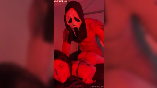 Katie Rain Gets Fucked Doggystyle by Ghostface