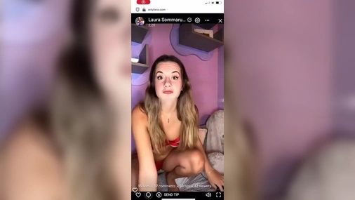 Laura Sommaruga Full OnlyFans Livestream with Masturbation