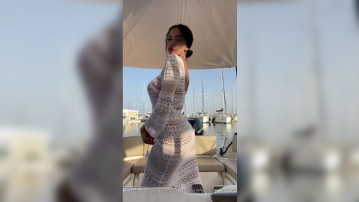 Kingharol Twerking Big Fat Ass on a Boat