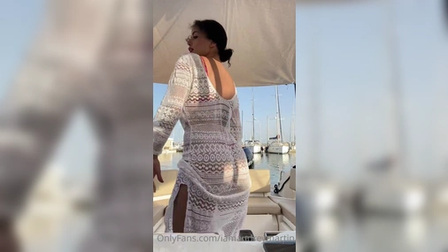 Kingharol Twerking Big Fat Ass on a Boat