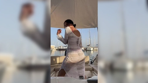 Kingharol Twerking Big Fat Ass on a Boat