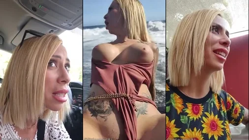 Littleangel84 – Riskant BBC Blowjob am Strand