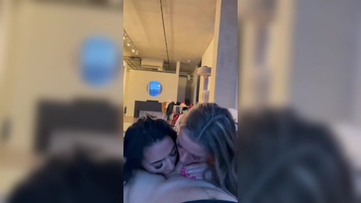 Madiiitay Sharing Big White Cock with Raya Rain in POV