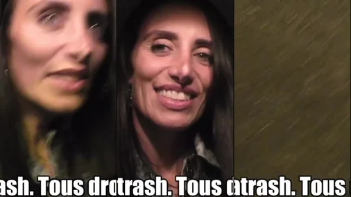 Französisch Milf Zavatrash Einem Fremden in der Öffentlichkeit einen blasen