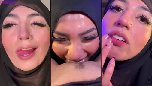 Yasmina Khan - Horny Hijab Girls Masturbating With Dildos