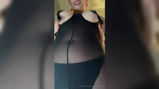 Charlotte Parkes Teasing Perfect Pussy in Slutty Outfit