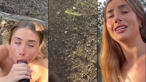 Lillian Phillips Sextape in der Öffentlichkeit mit einem Fremden