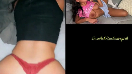 Swedish Babe Tindra Imhauser big ass is getting spanked
