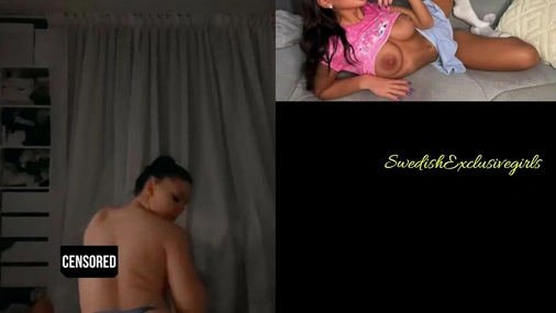 Swedish Babe Tindra Imhauser big ass tease