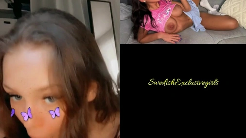 Swedish Babe Tindra Imhauser Filter Blowjob on dildo