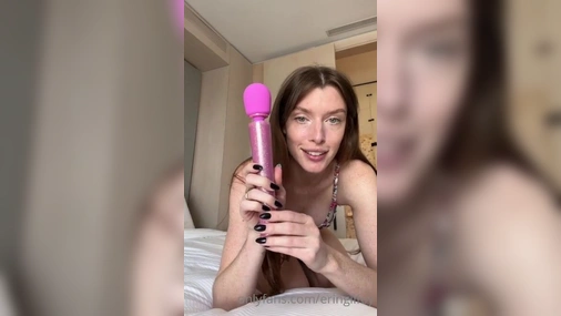 Erin Gilfoy Testing Sex Toys on Livestream