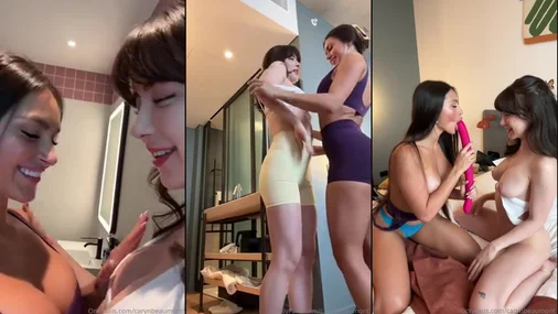 Caryn Beaumont Lesbensex nach dem Training mit Luna Lovekiss