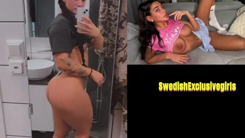 Swedish Babe Mimmi Olsson Showing her fat ass