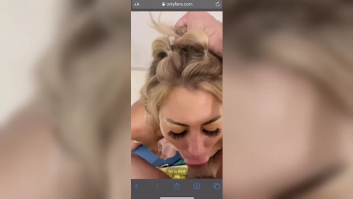 Swedish Josie mouth fucked
