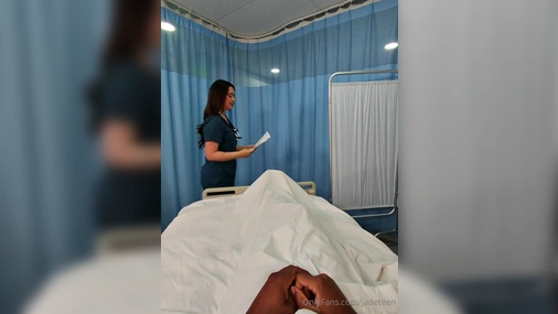 Jadeteen - Real Nurse Fucks Patient in Hospital