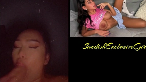 Swedish Babe Nata Mixed Blowjob & Sex Compilation