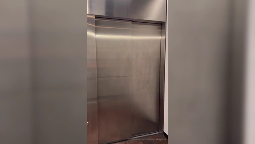 Katiana Kay - Risky Elevator Sextape