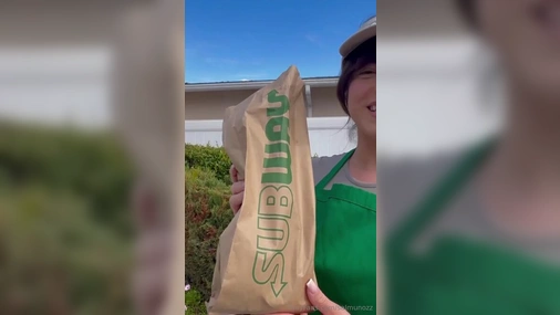 Salmunozz - Subway Employee Sucking And Fucking Like a Pro