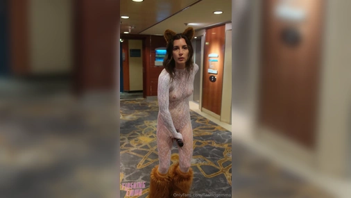FlashingEmma -  Public Exhibitionist In See through Clothing
