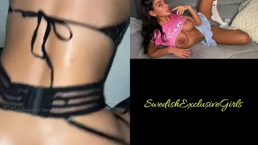 Scandidoll Sextape & Cumshot on huge tits