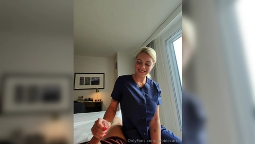Gabbie Carter - Flirty Maid Gets Intimate with a Stranger at the Hotel