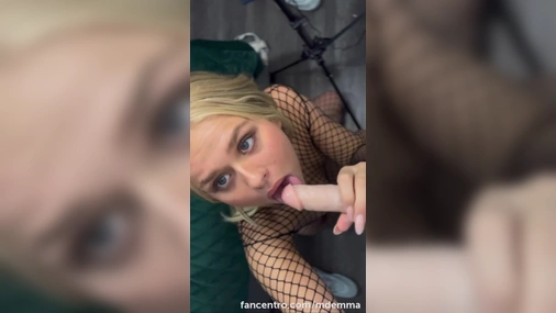 Mdemma - Mastering the Art of Blowjob with a Dildo on the Wall