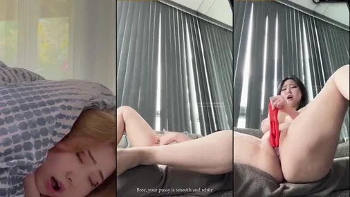 Msbreewc – Nackt und spielt schnell mit ihrer engen asiatischen Muschi