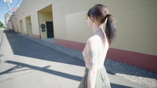 Rita Stark - Walking Around in Public With Exposed Titties