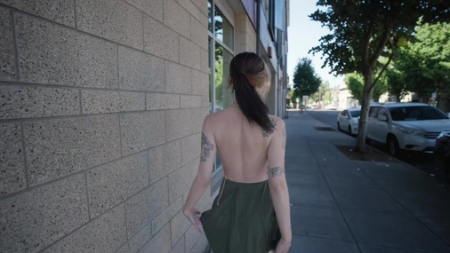 Rita Stark - Walking Around in Public With Exposed Titties