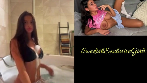 Norwegian Babe Molly Teasing With Her Tight Body In Bathtub