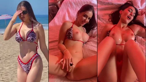 Olivia Mae – Feuchte, enge Muschi wird von einem großen weißen Schwanz ordentlich durchgefickt