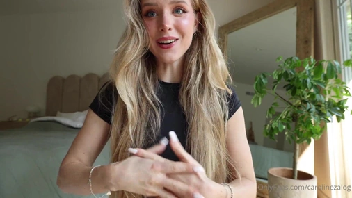 Caroline Zalog - Tights Try On Haul
